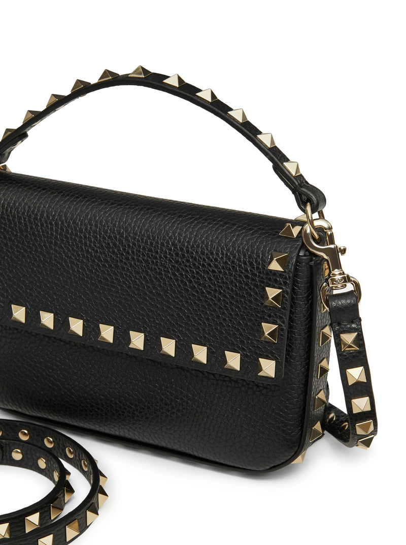 Valentino Garavani Women Rockstud Grainy Calfskin Pouch
