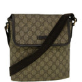 GUCCI GG Canvas Shoulder Bag Coated Canvas Beige 59239