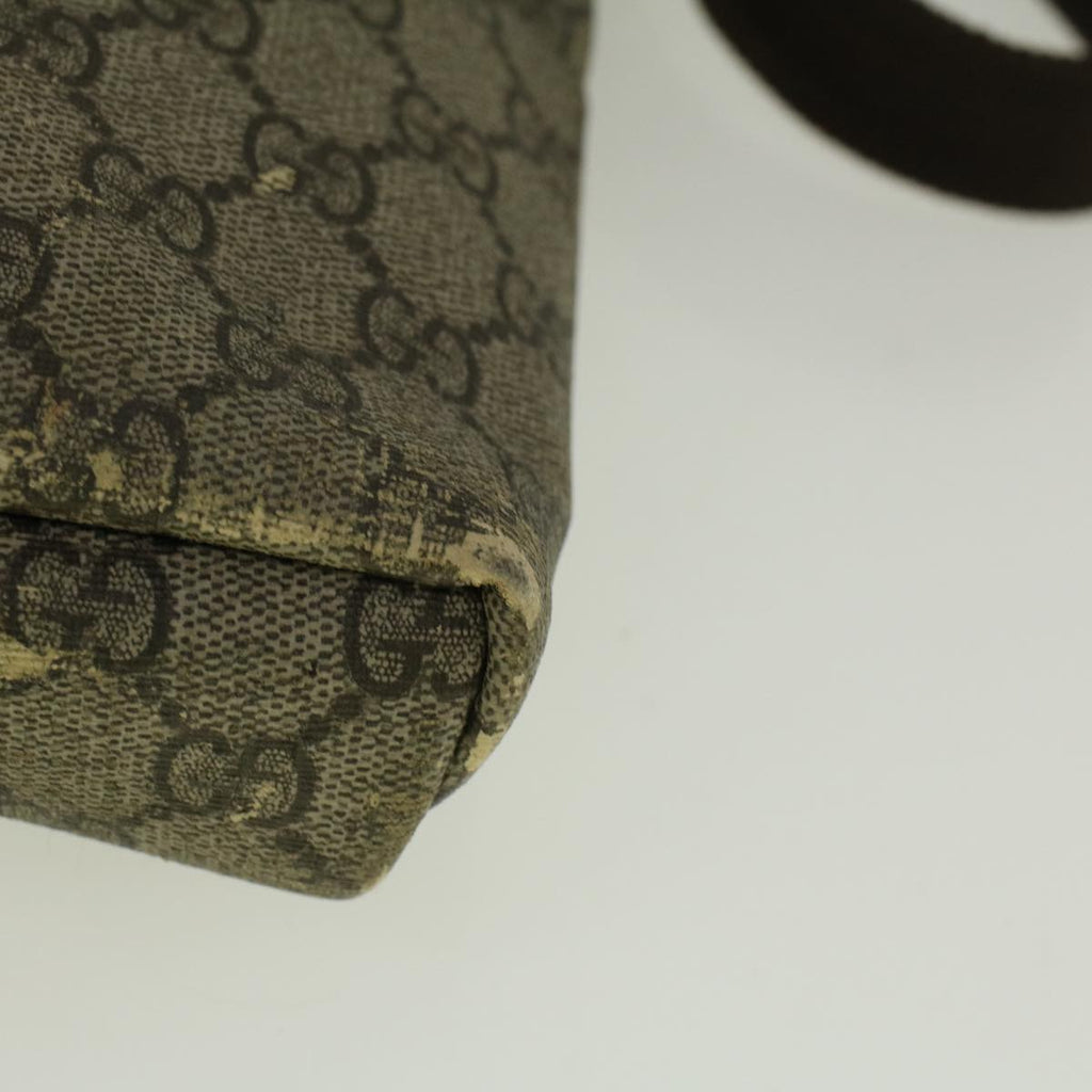 GUCCI GG Canvas Shoulder Bag Coated Canvas Beige 59239