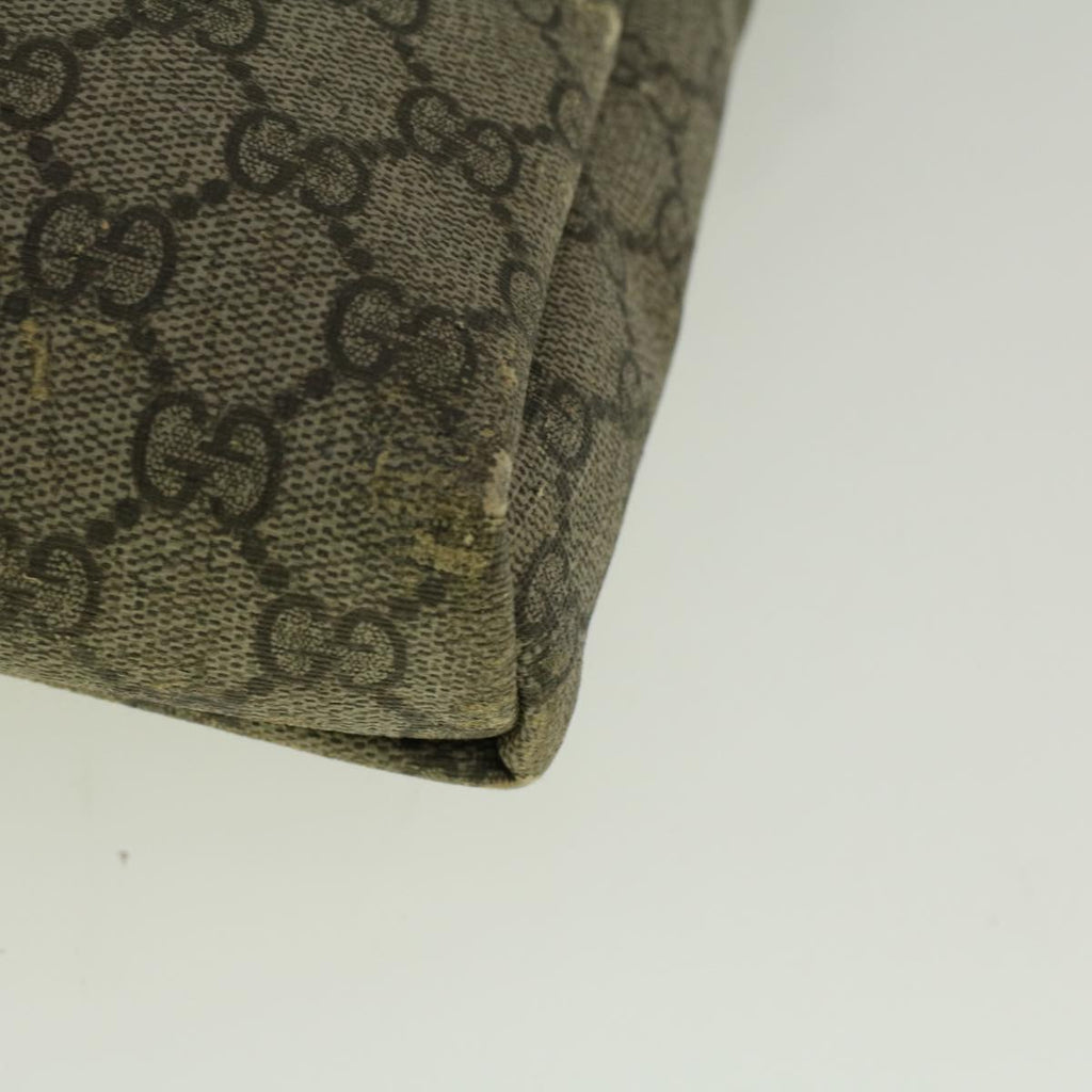 GUCCI GG Canvas Shoulder Bag Coated Canvas Beige 59239