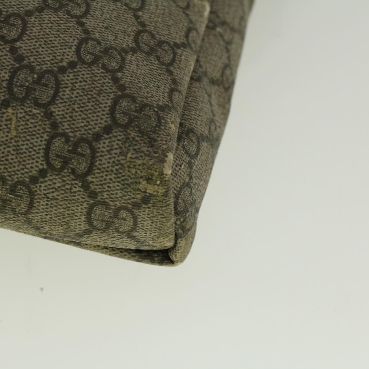 GUCCI GG Canvas Shoulder Bag Coated Canvas Beige 59239