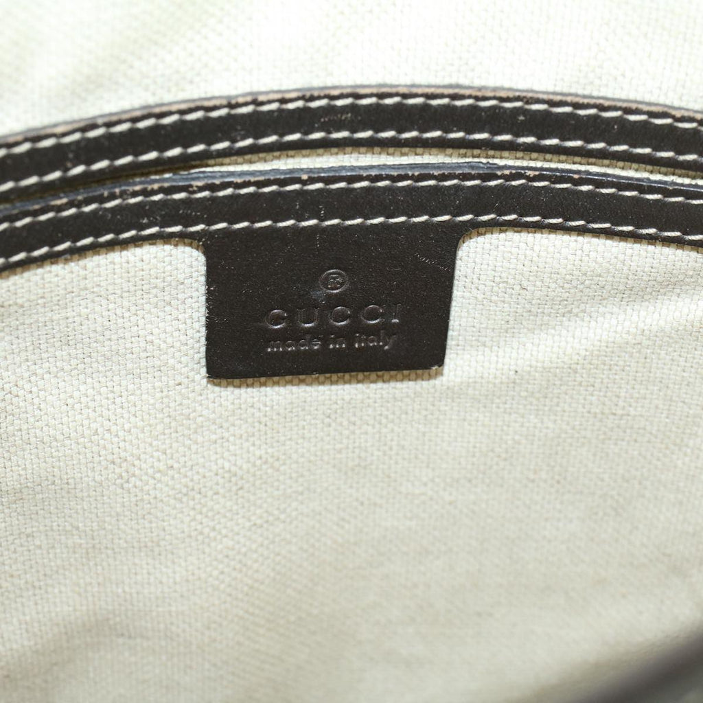 GUCCI GG Canvas Shoulder Bag Coated Canvas Beige 59239
