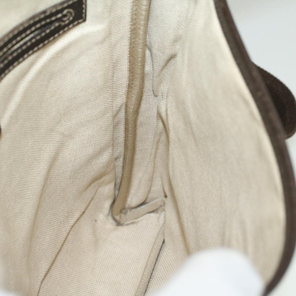 GUCCI GG Canvas Shoulder Bag Coated Canvas Beige 59239