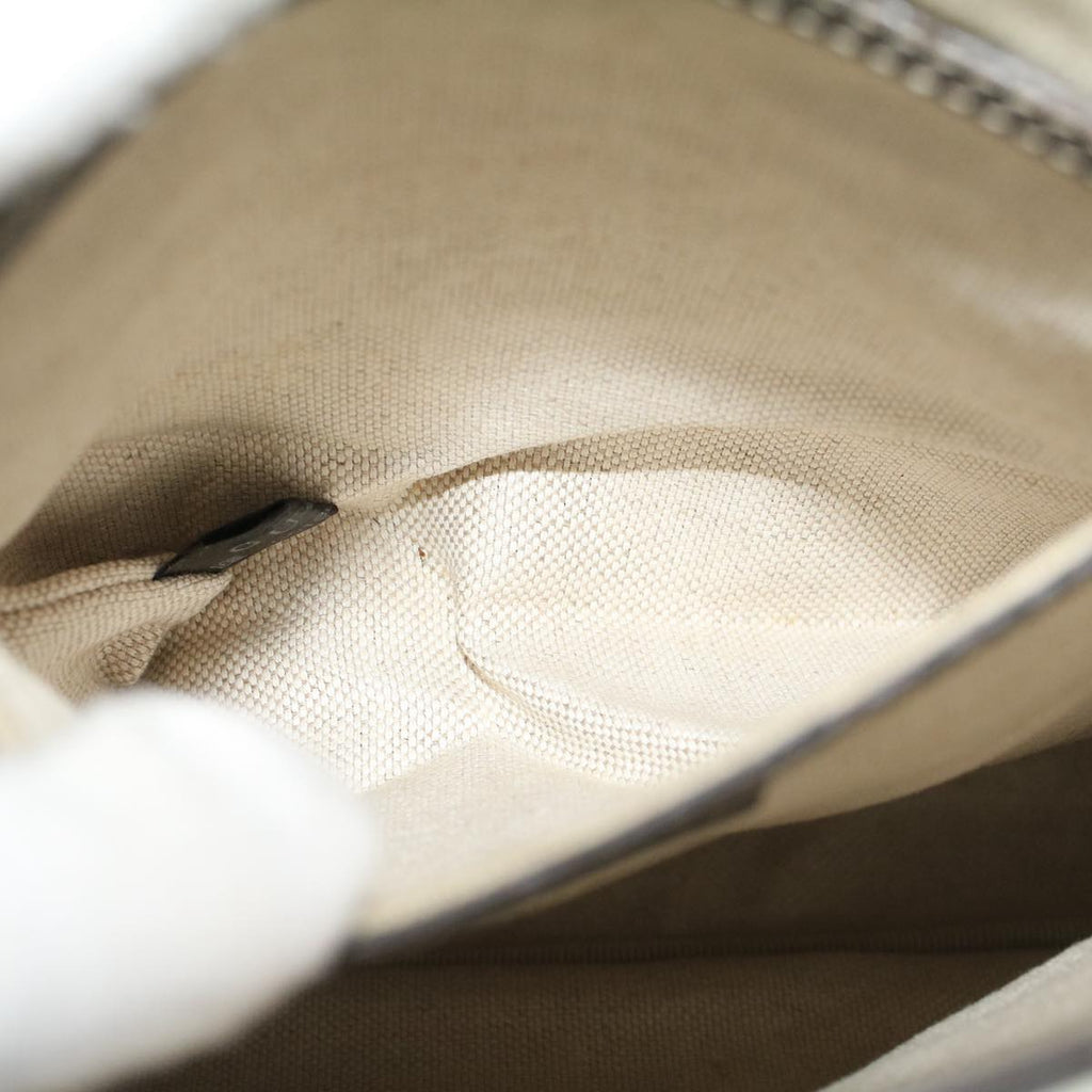 GUCCI GG Canvas Shoulder Bag Coated Canvas Beige 59239