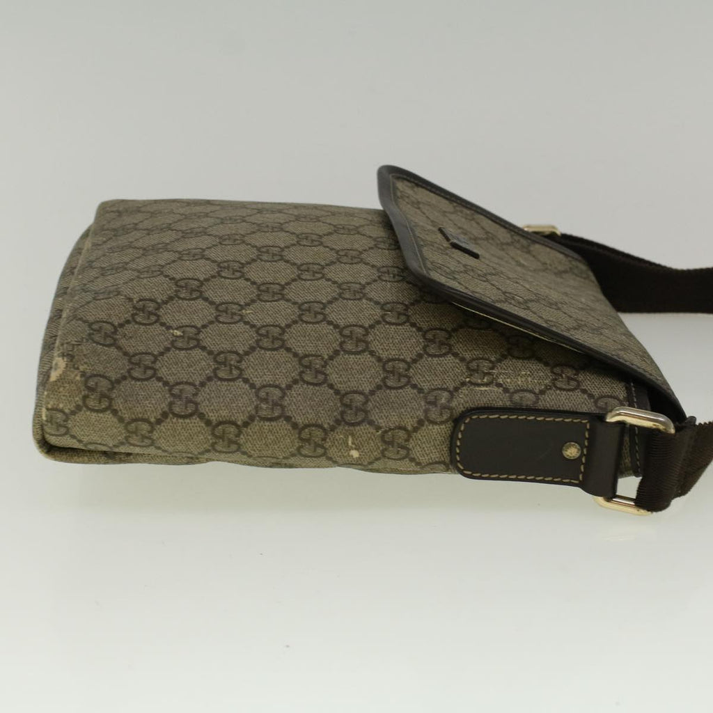 GUCCI GG Canvas Shoulder Bag Coated Canvas Beige 59239