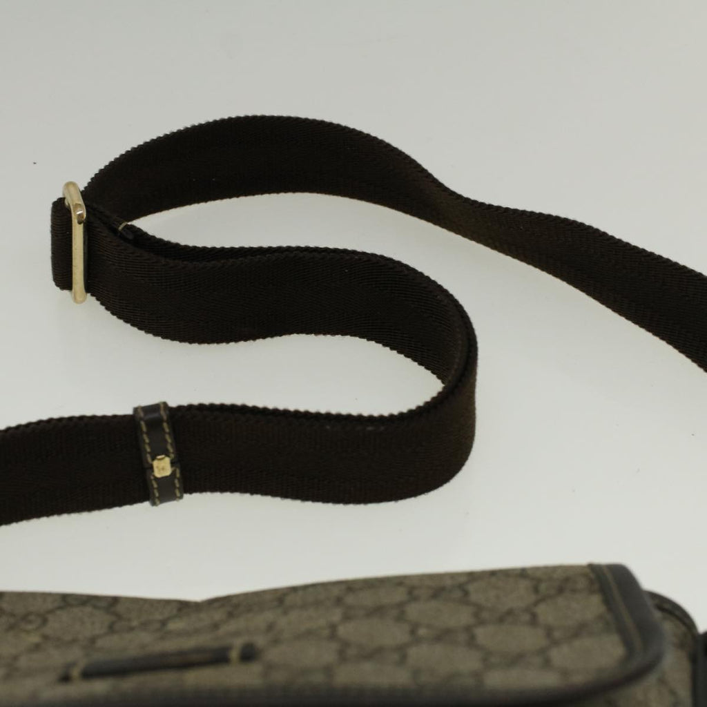 GUCCI GG Canvas Shoulder Bag Coated Canvas Beige 59239