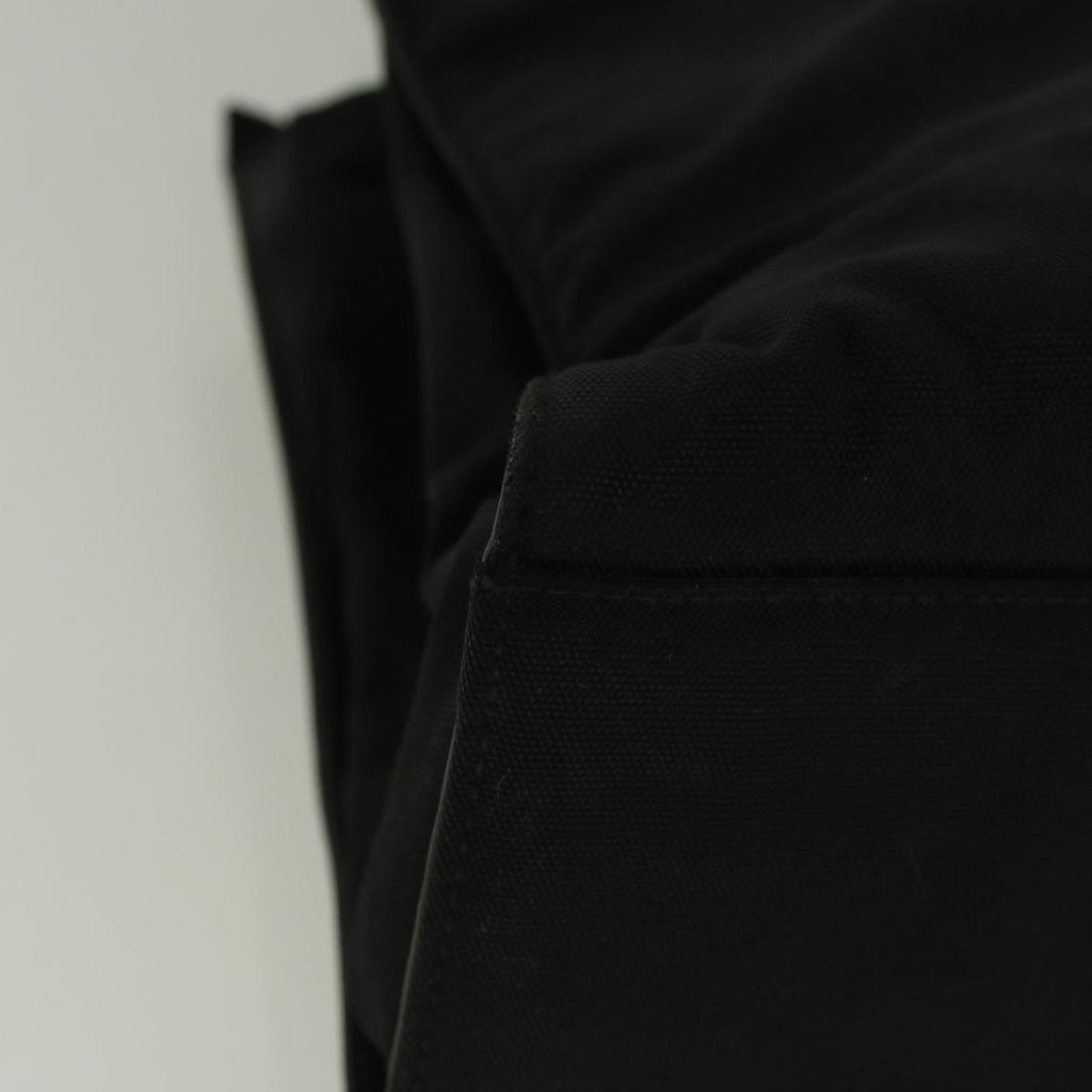 GUCCI Bamboo Hand Bag Nylon Black 59240