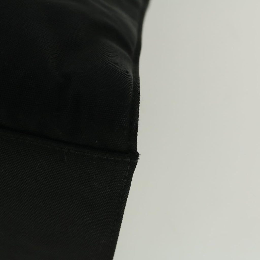 GUCCI Bamboo Hand Bag Nylon Black 59240