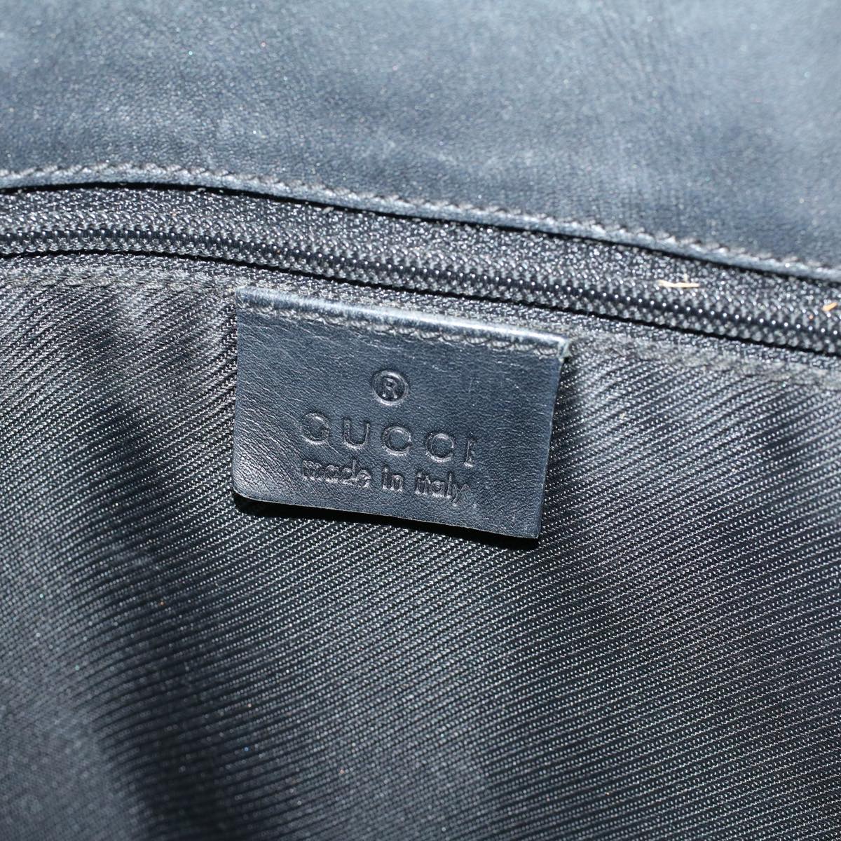 GUCCI GG Canvas Tote Bag Black 31243 59241