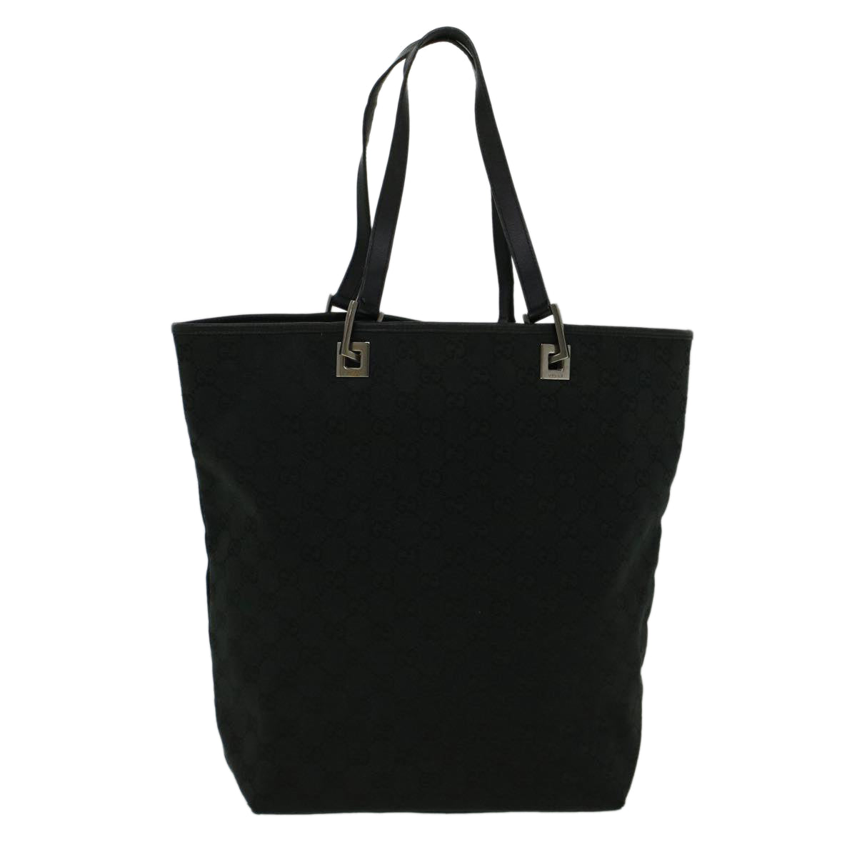 GUCCI GG Canvas Tote Bag Black 31243 59241