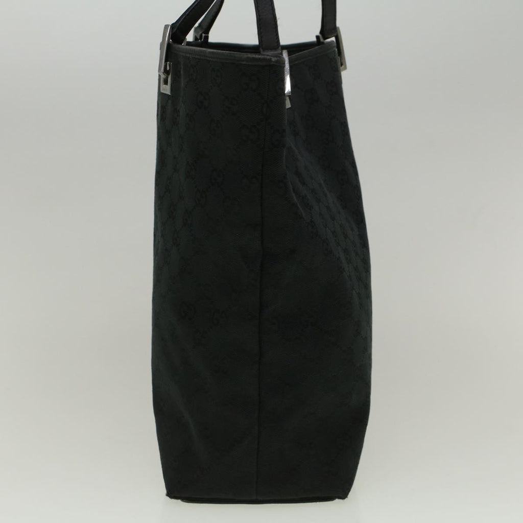 GUCCI GG Canvas Tote Bag Black 31243 59241