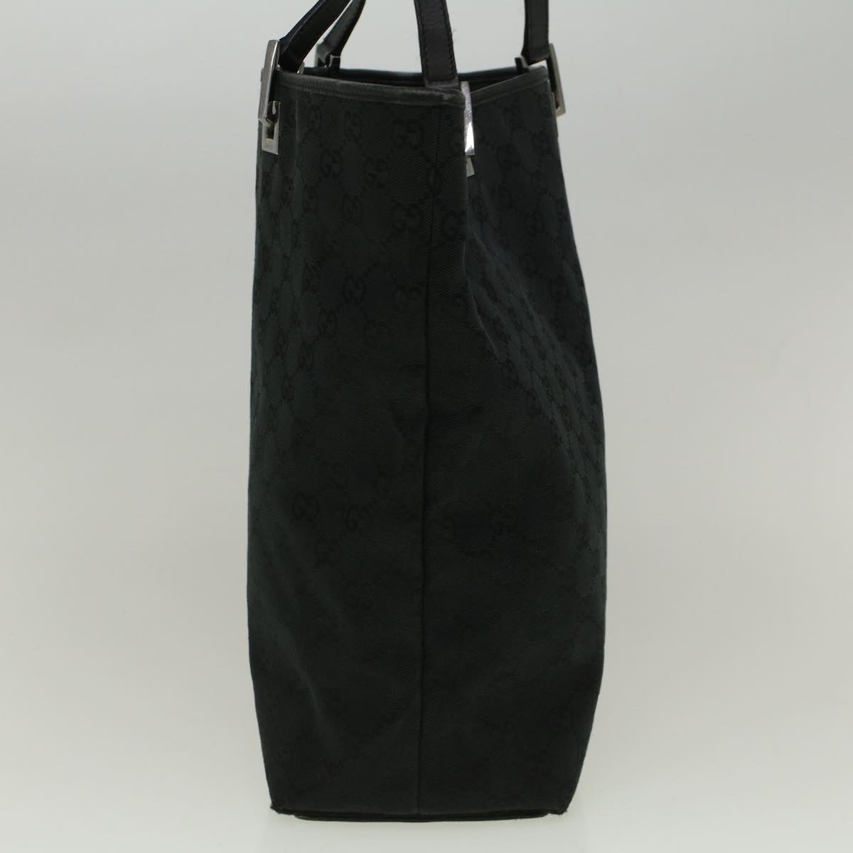 GUCCI GG Canvas Tote Bag Black 31243 59241