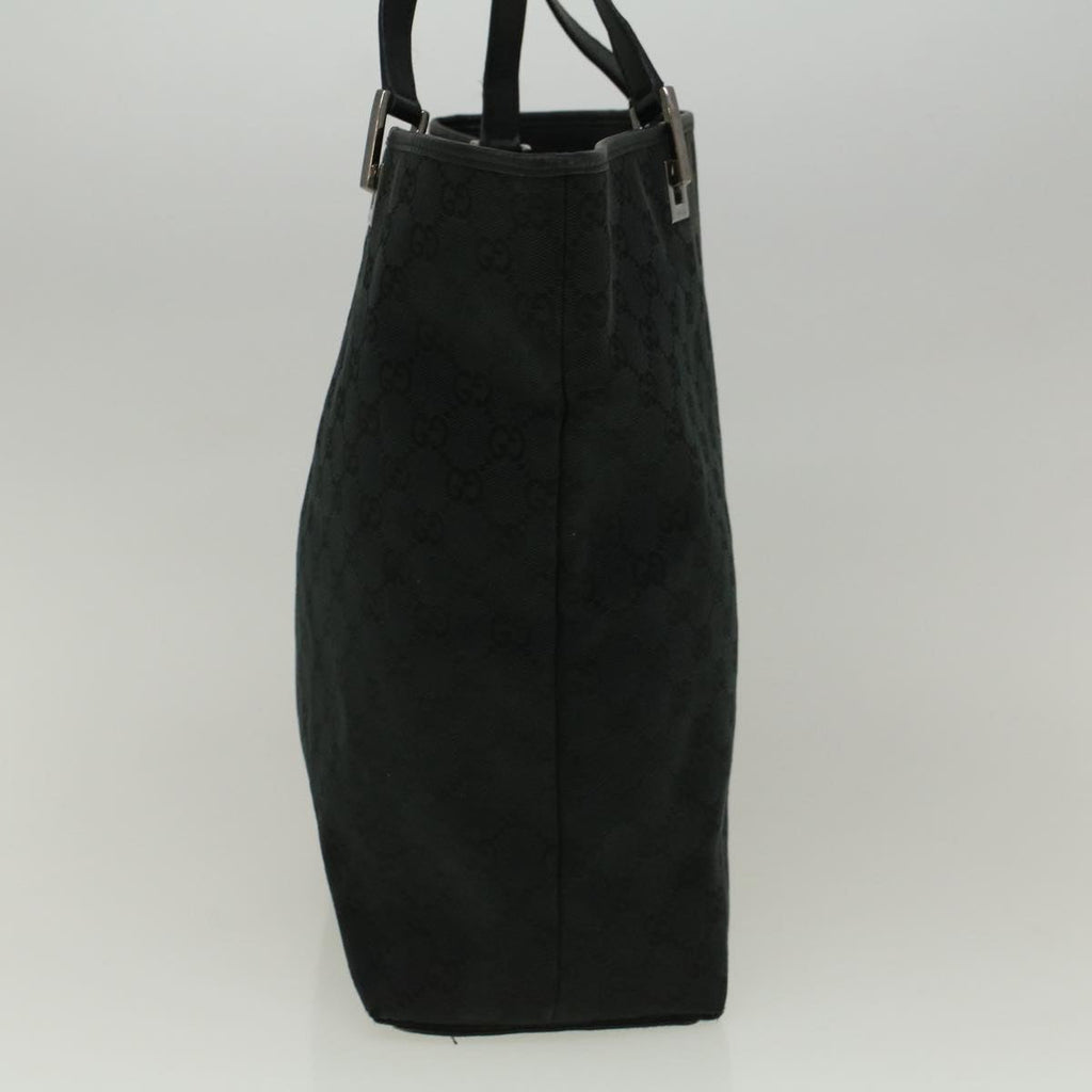 GUCCI GG Canvas Tote Bag Black 31243 59241