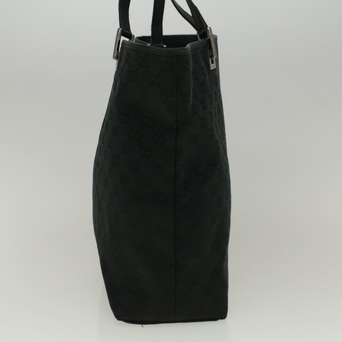 GUCCI GG Canvas Tote Bag Black 31243 59241