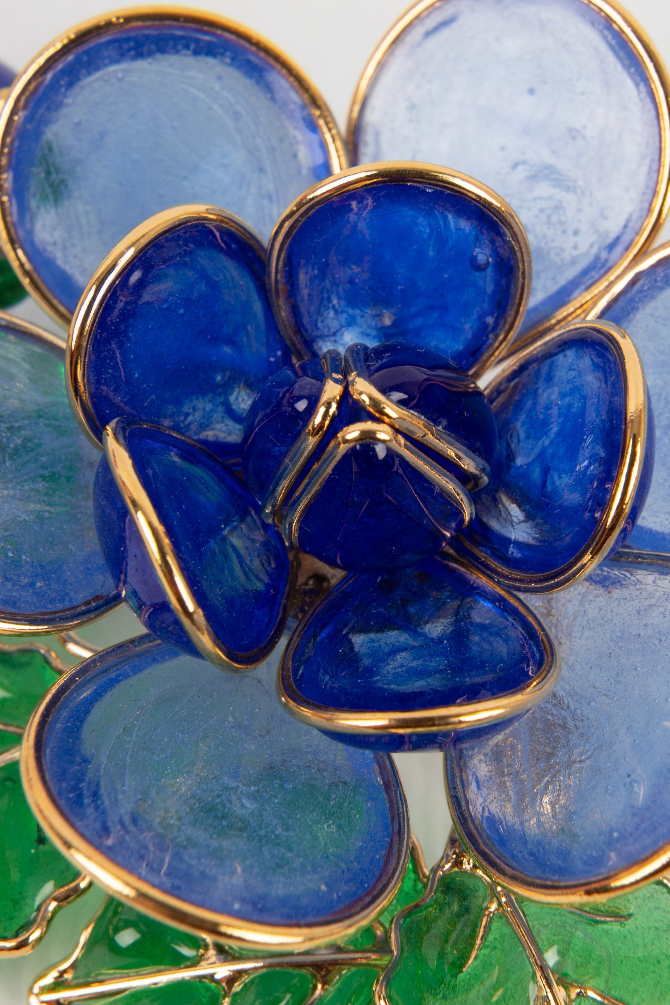 Broche / Pendentif en pÃƒÆ’Ã‚Â¢te de verre Augustine