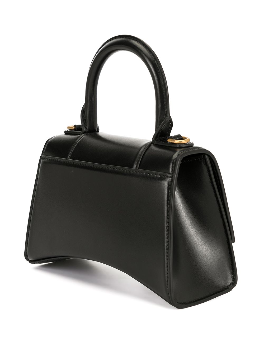 HOURGLASS XS LEATHER HANDBAG