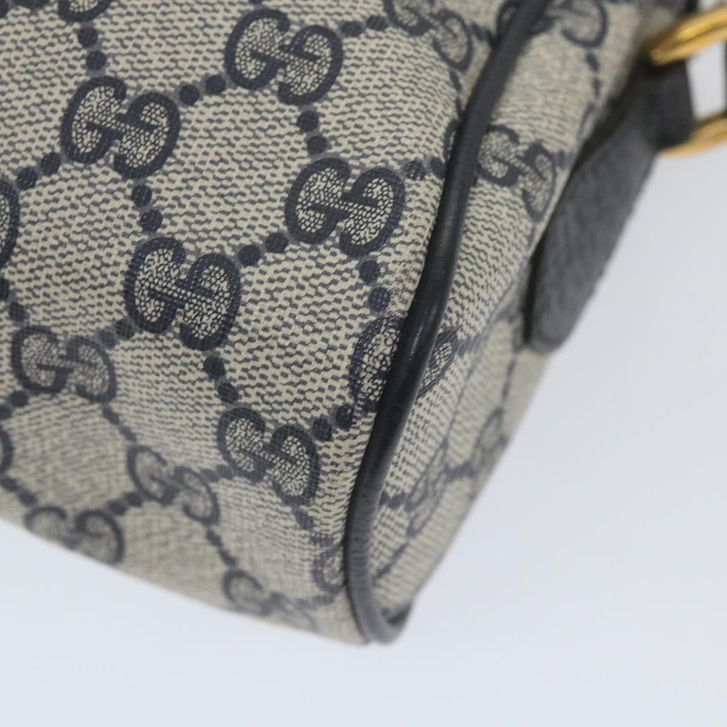 GUCCI GG Supreme Sherry Line Shoulder Bag Red Navy 56 02 005 59313