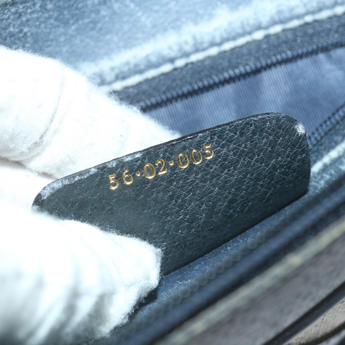 GUCCI GG Supreme Sherry Line Shoulder Bag Red Navy 56 02 005 59313