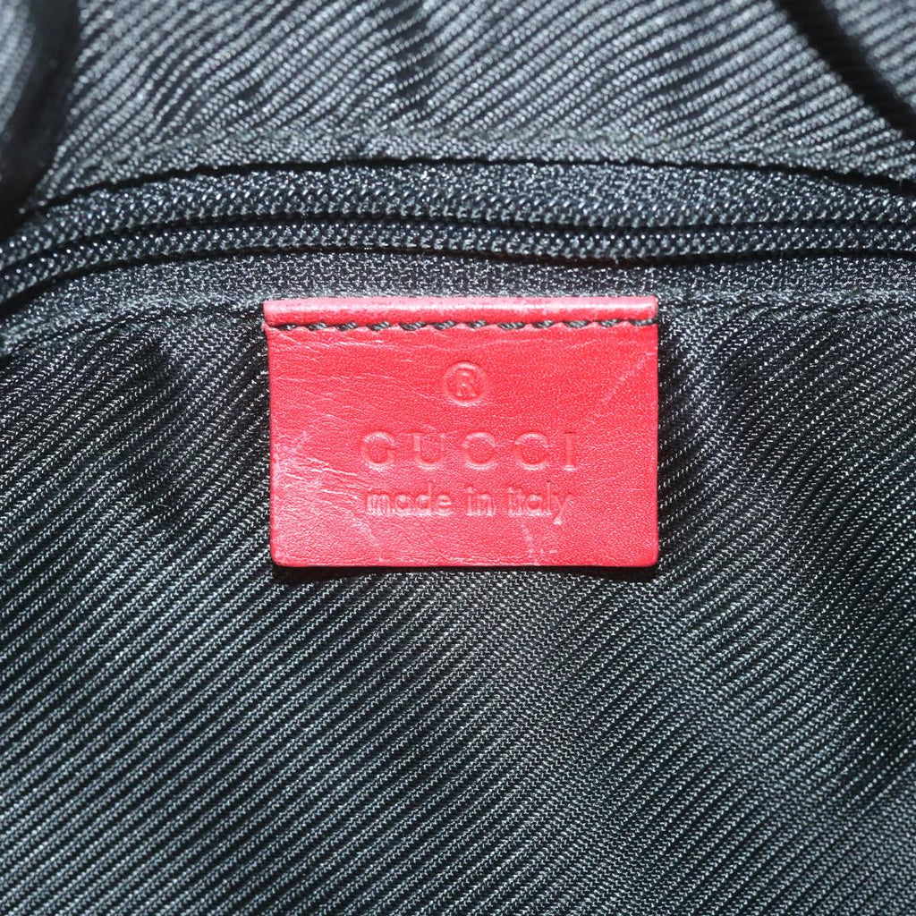 GUCCI GG Canvas Hand Bag Beige Red 000 0851 001553 59330