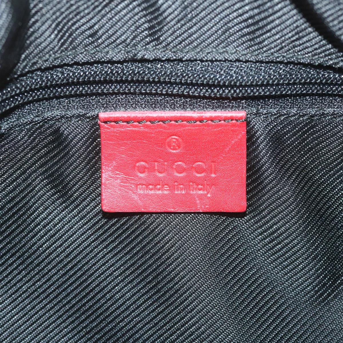 GUCCI GG Canvas Hand Bag Beige Red 000 0851 001553 59330