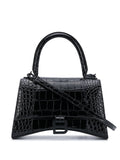 HOURGLASS SMALL LEATHER HANDBAG