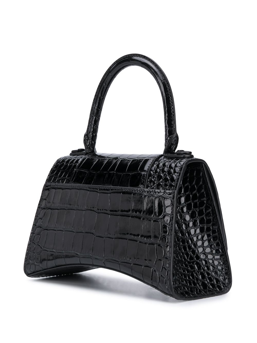 HOURGLASS SMALL LEATHER HANDBAG