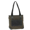 GUCCI GG Canvas Tote Bag Black Brown 019 0402 3754 59460