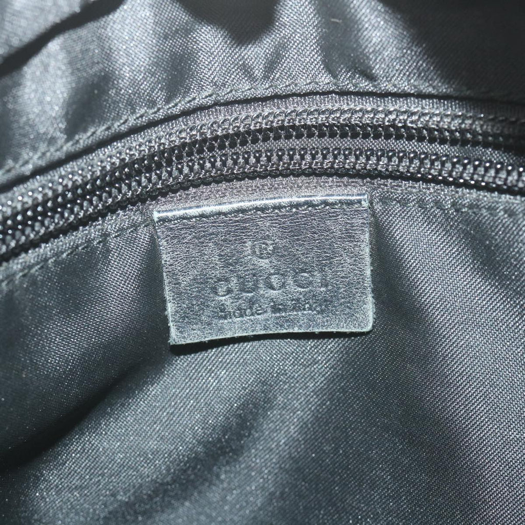 GUCCI GG Canvas Tote Bag Black Brown 019 0402 3754 59460