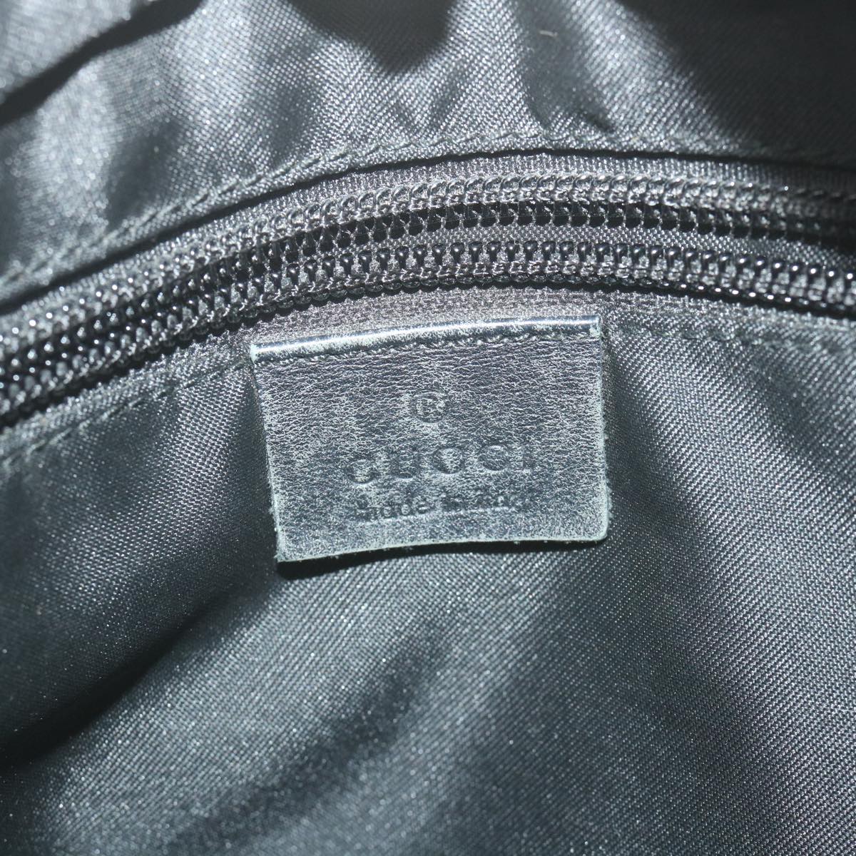 GUCCI GG Canvas Tote Bag Black Brown 019 0402 3754 59460
