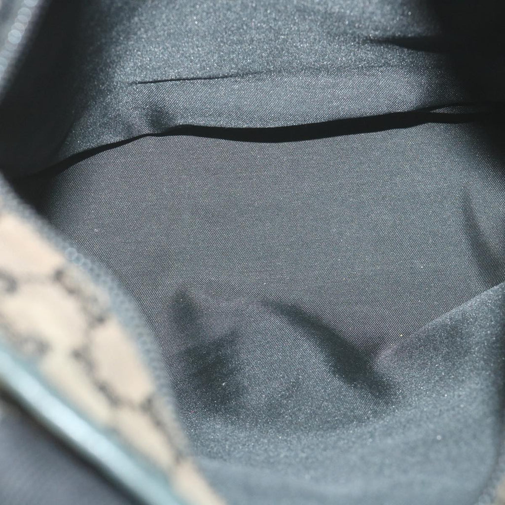 GUCCI GG Canvas Tote Bag Black Brown 019 0402 3754 59460