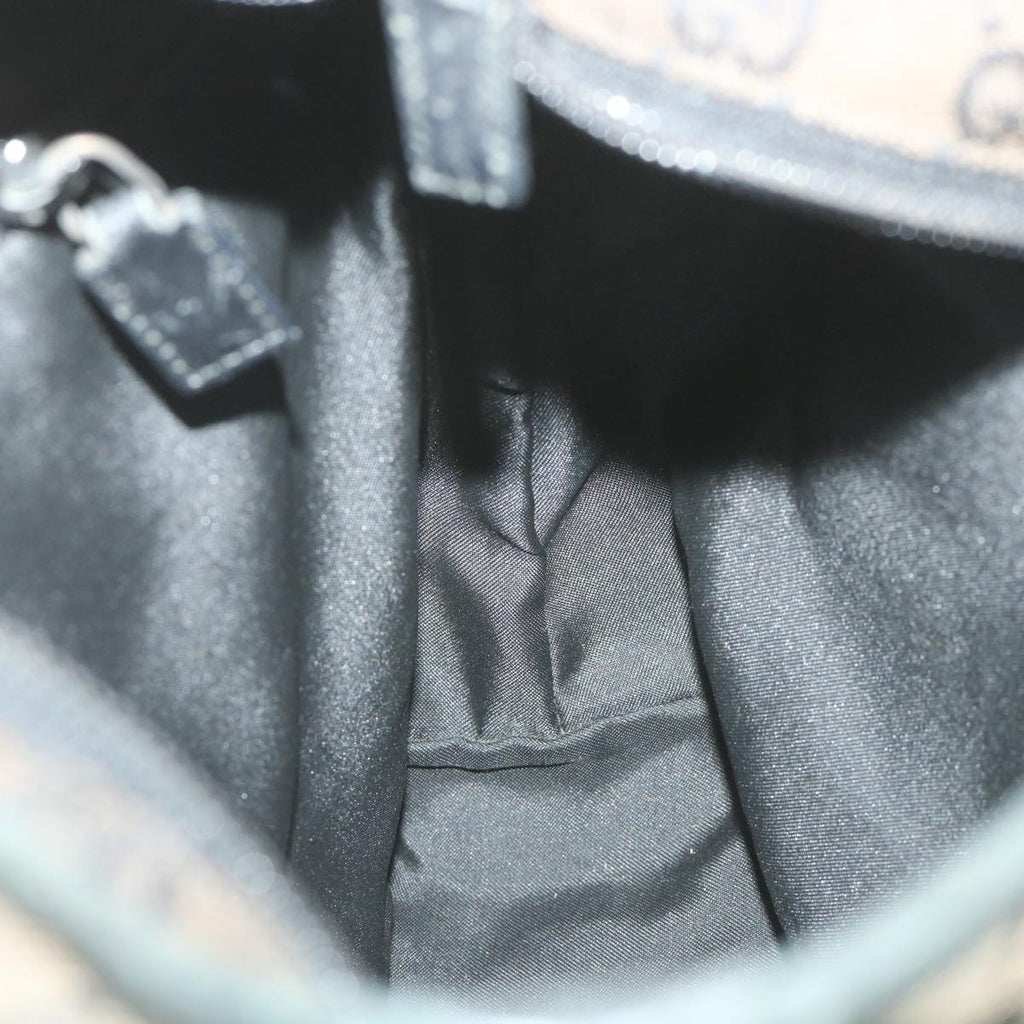 GUCCI GG Canvas Tote Bag Black Brown 019 0402 3754 59460