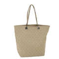 GUCCI GG Canvas Tote Bag Beige 31243 59464