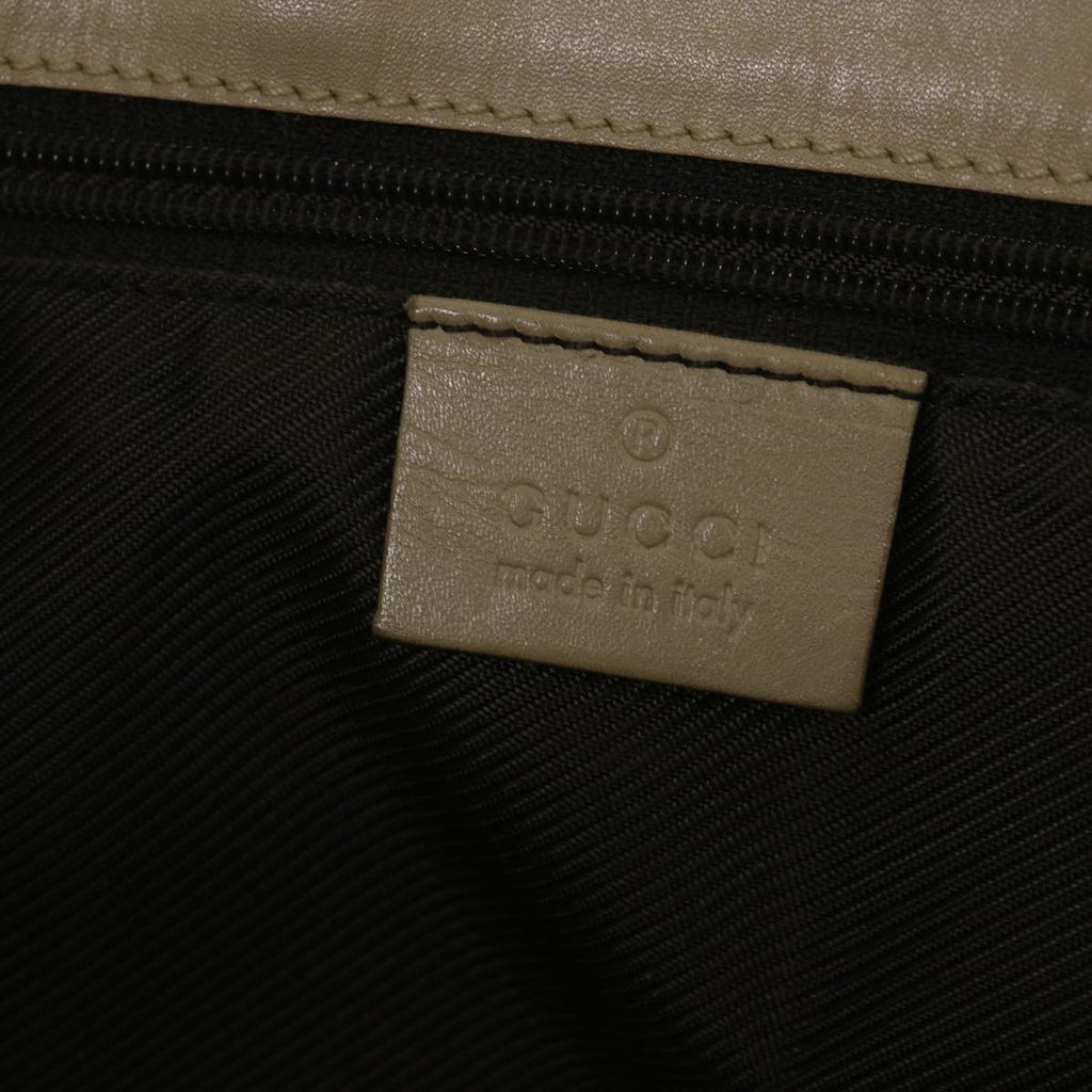 GUCCI GG Canvas Tote Bag Beige 31243 59464