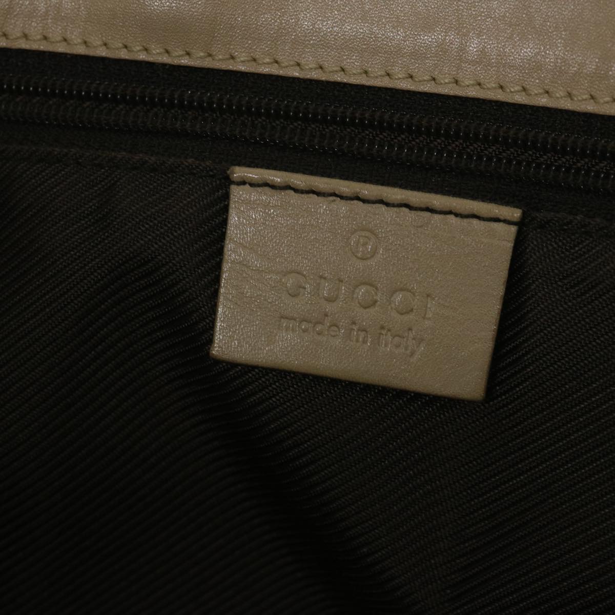 GUCCI GG Canvas Tote Bag Beige 31243 59464