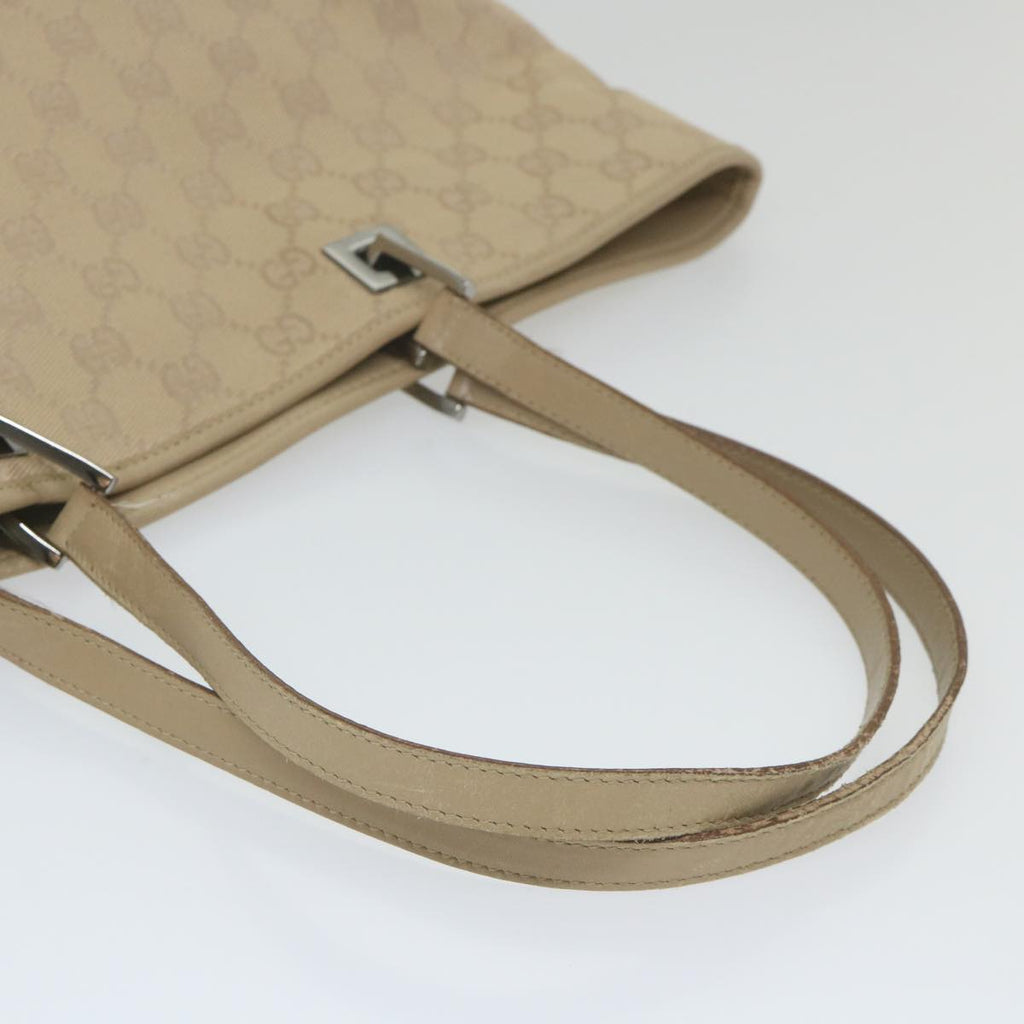 GUCCI GG Canvas Tote Bag Beige 31243 59464