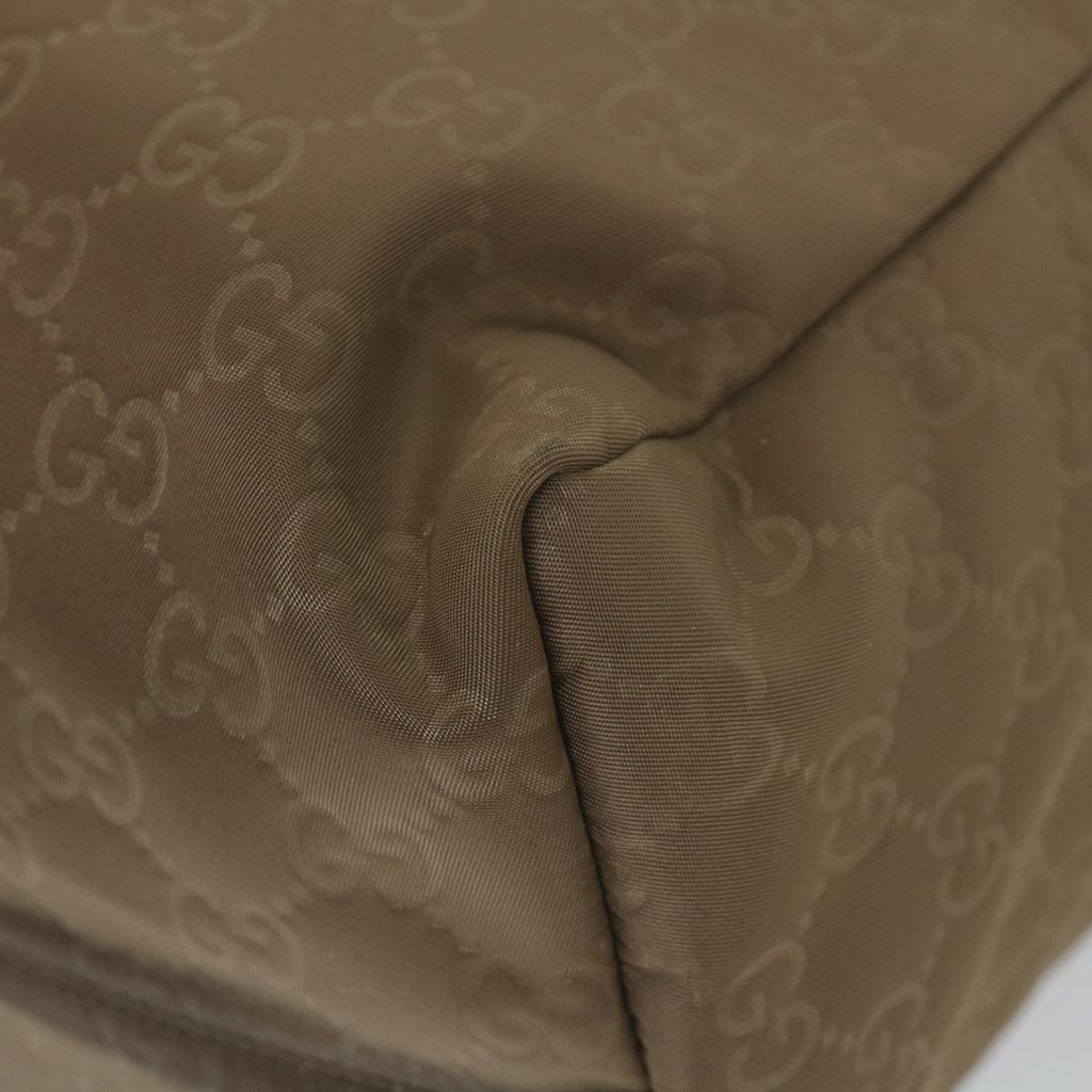 GUCCI GG Canvas Tote Bag Brown 282439 59465