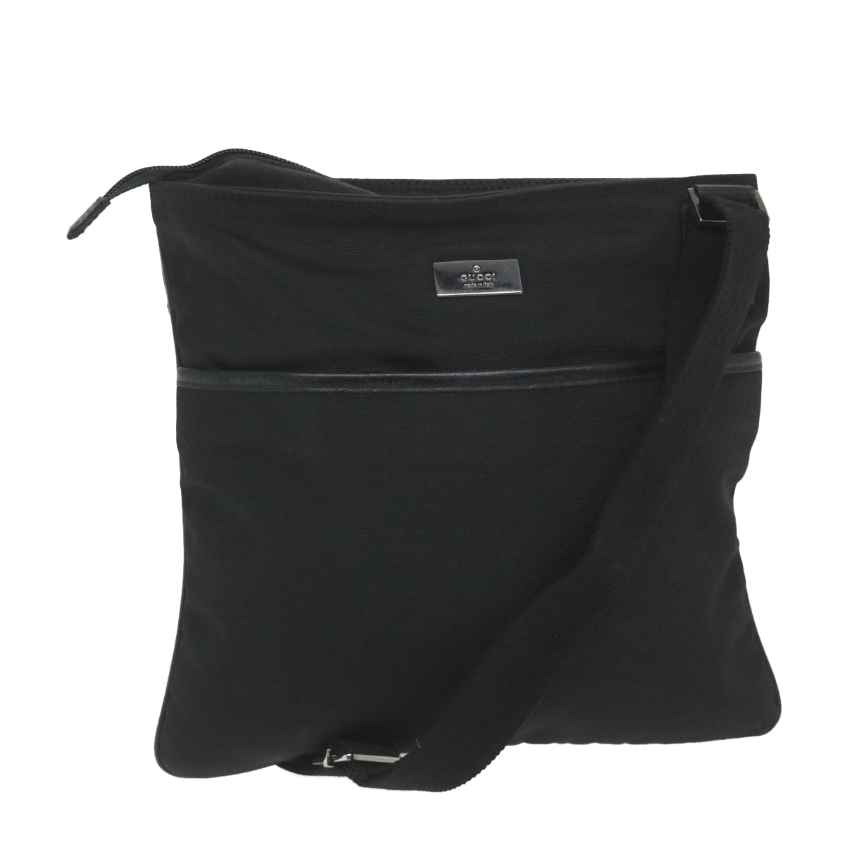 GUCCI Shoulder Bag Nylon Black 141626 59477