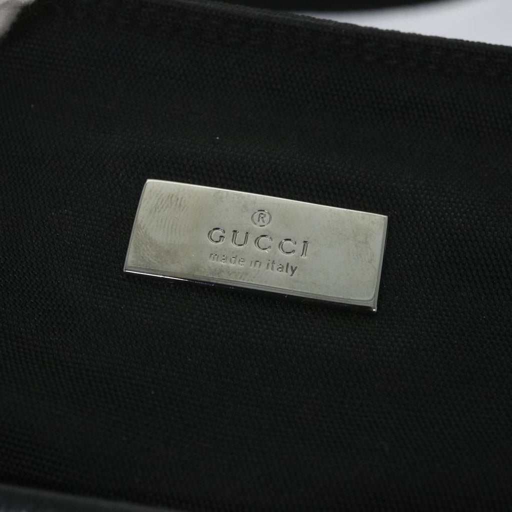 GUCCI Shoulder Bag Nylon Black 141626 59477