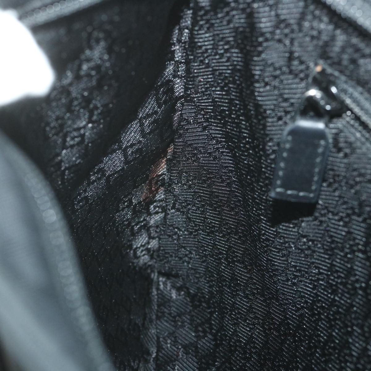 GUCCI Shoulder Bag Nylon Black 141626 59477