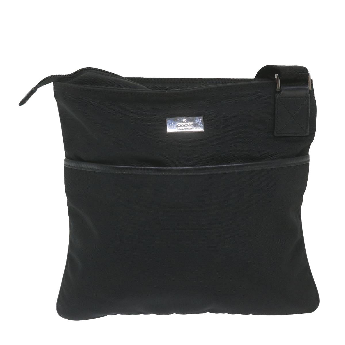 GUCCI Shoulder Bag Nylon Black 141626 59477
