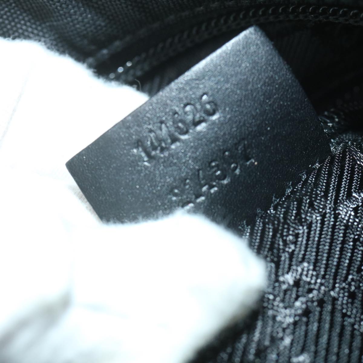 GUCCI Shoulder Bag Nylon Black 141626 59477