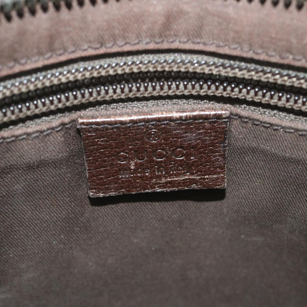 GUCCI GG Canvas Shoulder Bag Beige 122793 59478