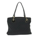 GUCCI GG Canvas Tote Bag Black 120837 59482