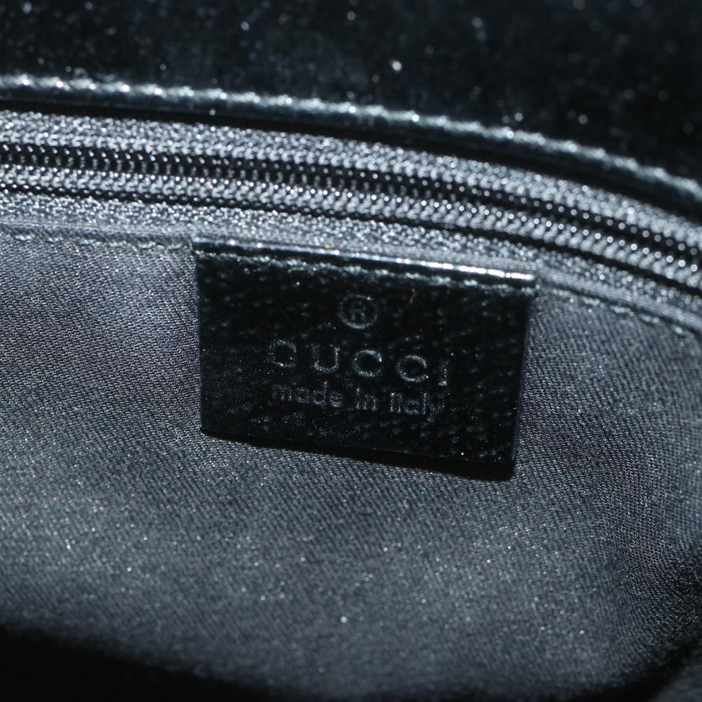 GUCCI GG Canvas Tote Bag Black 120837 59482