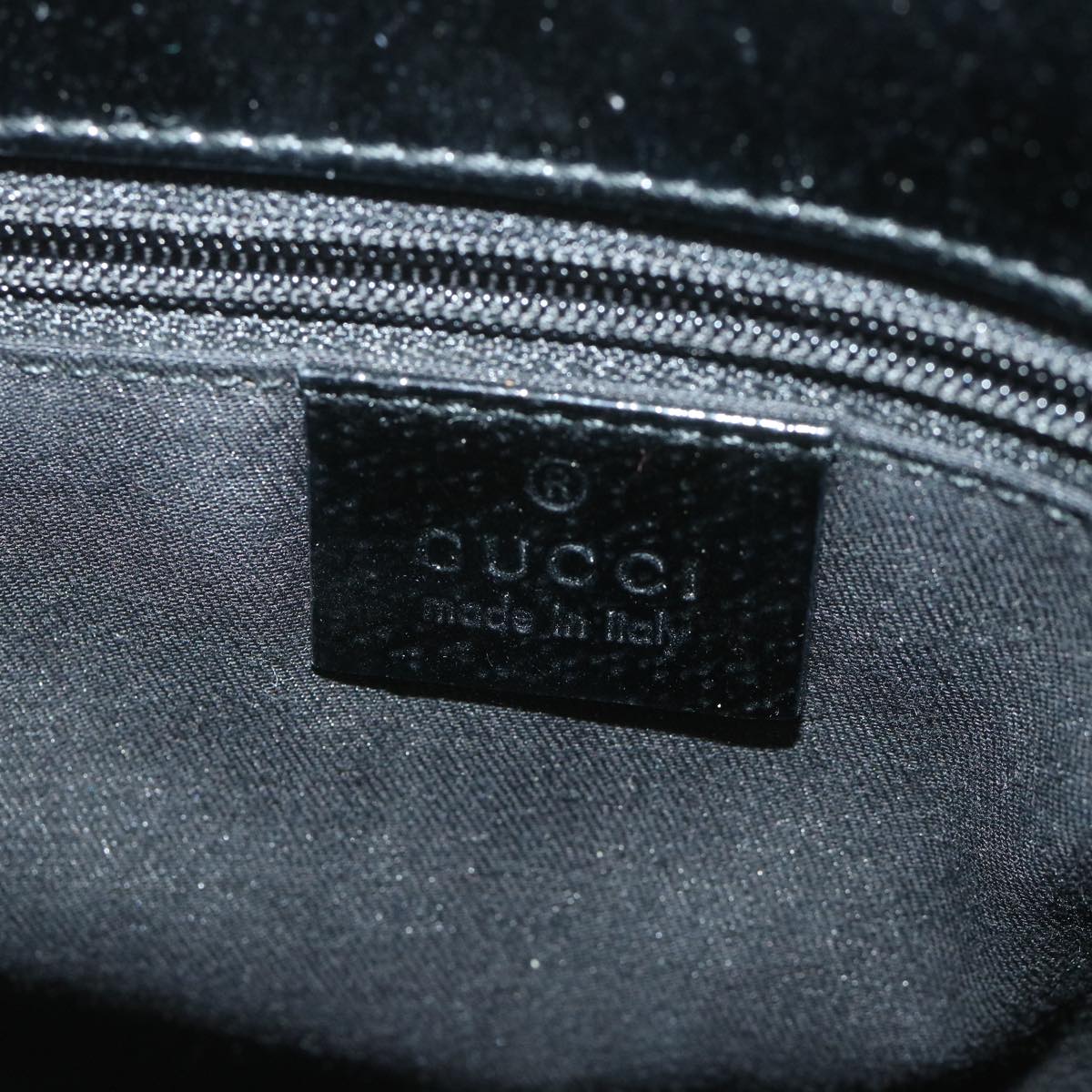 GUCCI GG Canvas Tote Bag Black 120837 59482