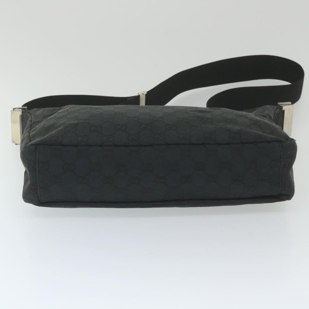 GUCCI GG Canvas Shoulder Bag Black 019 0432 002058 59550