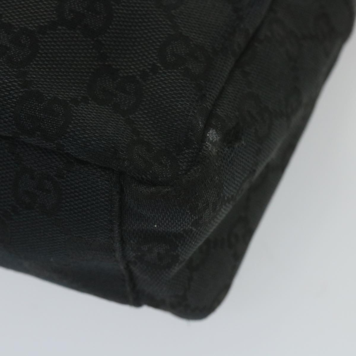 GUCCI GG Canvas Shoulder Bag Black 019 0432 002058 59550