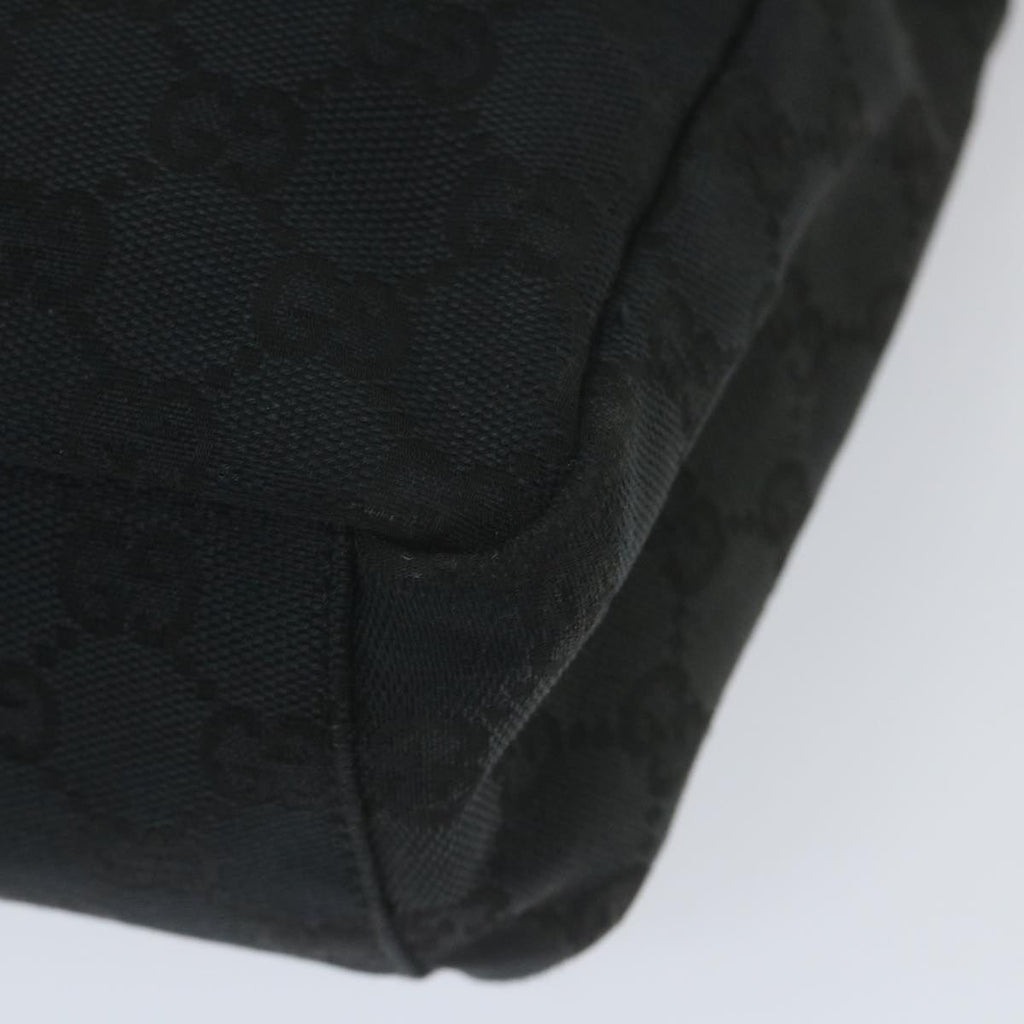 GUCCI GG Canvas Shoulder Bag Black 019 0432 002058 59550