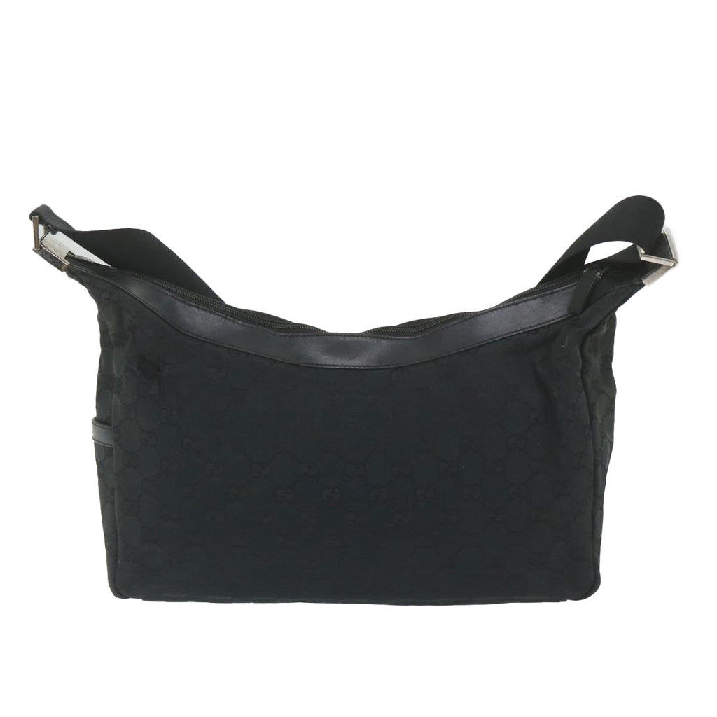 GUCCI GG Canvas Shoulder Bag Black 019 0432 002058 59550
