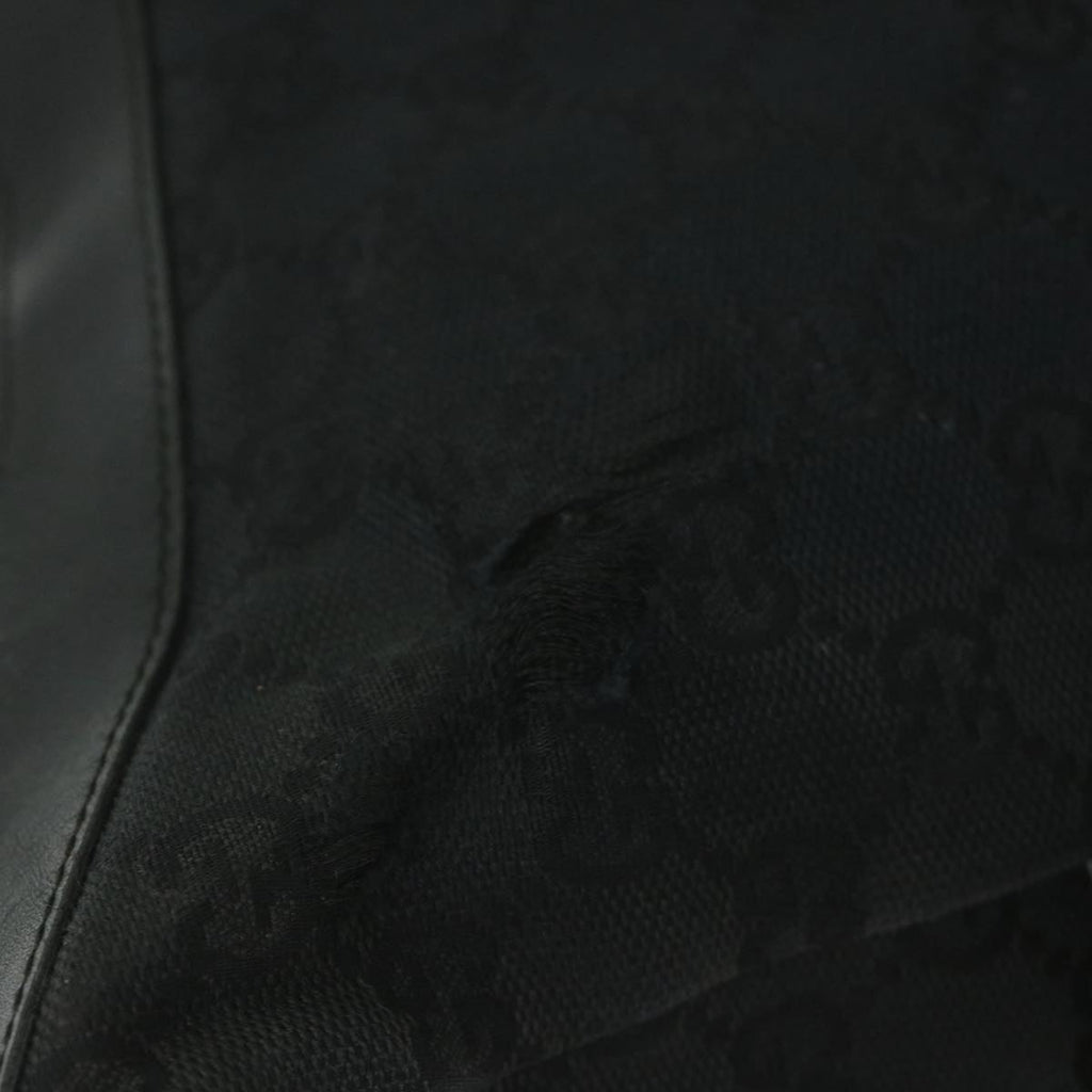 GUCCI GG Canvas Shoulder Bag Black 019 0432 002058 59550
